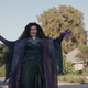 Agatha threatening Wanda’s twins.